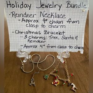 Jewelry Holiday Bundle - Necklace & Bracelet - Sold as Set